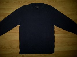 Sonoma Mens Black Pullover Crewneck Long Sleeve L/S Sweater Sweatshirt M... - £15.72 GBP