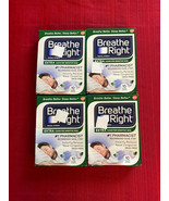 4x Breathe Right Nasal Strips Extra clear sensitive Skin 10 strips each - $10.00