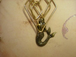 Dramatic Mermaid in a net chandelier earrings - £43.00 GBP