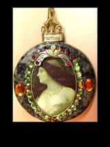 Gorgeous Renaissance Portrait jewel necklace - £116.89 GBP