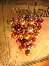 Huge Vintage Baroque Pearl Chandelier Brooch - $65.00