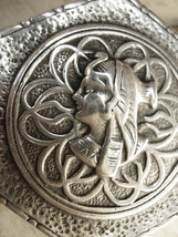 Antique Sterling Cleopatra brooch Grand tour hallmarked solid sterling large egy - £152.54 GBP