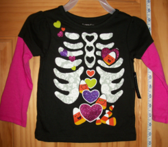 Faded Glory Baby Clothes 12M Infant Halloween Shirt Top Candy Corn Desig... - $9.49