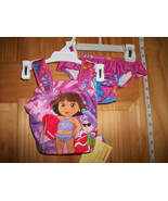 Dora The Explorer Baby Clothes 12M Infant Girl Swimsuit Swim Bikini Bath... - $19.47 CAD