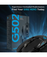 Logitech® G502 HERO High Performance Wired Gaming Mouse, Black - €28,34 EUR Logitech® G502 HERO High Performance Wired Gaming Mouse, Black - €28,34 EUR