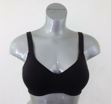 Fruit Of The Loom Women&#39;s Size 34D Black Padded Wire Free Soft Cup Bra - $9.79
