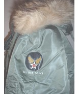 USAF N-3B parka MEDium, real fur ruff, Southern Atlantic 1962, Borat-app... - €260,52 EUR