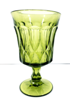 Noritake Perspective Green Water Ice Tea Glass Goblet Vintage - $12.19