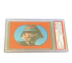 Star Wars Topps Trading Card Sticker PSA 10 Mint #28 Lando Skiff Disguise orange - £1,978.40 GBP