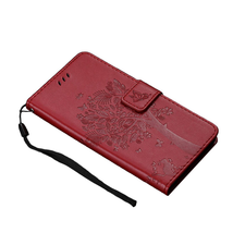 Anymob Samsung Maroon Flip Leather Case Wallet Cover Stand Cover - £21.15 GBP