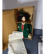 Robin Woods Scarlett Christmas Doll 1989 Original Box 14&quot; - $42.75