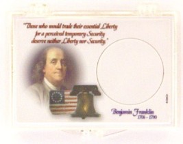 Franklin Half Dollar 2X3 Snap Lock Coin Holder, 3 pack - $167.38 MXN