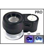 Illuminated 15x 21mm UV/LED Stamp Loupe - $20.35 CAD