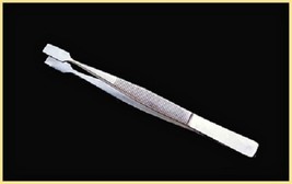 4.5&#39;&#39; Straight-Jaw Stamp/Jewelry/Coin Collection Tweezers - $4.59