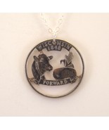 Wisconsin - Cut-Out Coin Jewelry, Necklace &amp; Pendant - £18.92 GBP