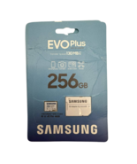 Samsung EVO Plus 256GB microSDXC UHS-I U3 V30 A2 Memory Card with SD Ada... - $26.89 CAD