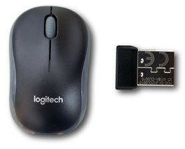 Logitech M185 Wireless Optical Mouse, USB Nano Receiver 910-004806 Laptop PC Mac - £10.41 GBP