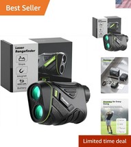 Compact Rechargeable Golf Rangefinder - 7X Magnification &amp; Waterproof Pr... - $1,400.96 MXN