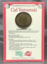 Carl Yastrzemski 1989 Cooperstown Collection Commemorative Coin - £8.69 GBP