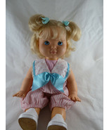 Vintage Hasbro Baby Wanna Walk Doll 1991 Original Outfit Walks and Crawl... - £26.01 GBP