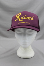 Vintage Screened Trucker Hat - Richard Saskatchewan - Adult Snapback - £27.36 GBP