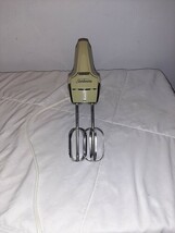 Vintage Mixer Sunbeam Green Mixmaster Hand Original Model H Beater Eject... - $372.80 MXN