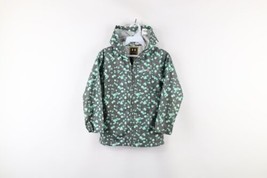 Under Armour Girls Small Distressed Storm Polka Dot Hooded Full Zip Rain... - £19.10 GBP