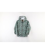 Under Armour Girls Small Distressed Storm Polka Dot Hooded Full Zip Rain... - $24.70
