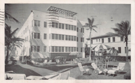 Miami Beach Florida Fl~Triton Hotel &amp; Oc EAN APTS~28th STREET-1951 Postcard - £7.98 GBP