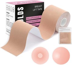 Boob Tape, Boobytape For Breast Lift, Waterproof Bob Tape For Small And Large Br - £10.09 GBP