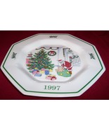  NIKKO Japan 1997 Christmastime &quot;DECK THE HALLS &quot; Plate 5th Ed.in Series... - £19.18 GBP