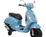 NEW Huffy Kids Vespa Ride On Battery 6v Scooter Blue 2 mph w/ lights &amp; s... - $199.95