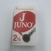 Juno by Vandoren Bb Clarinet Reeds Strength 2 1/2 - Box of 6 Reeds - £10.11 GBP