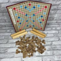 Scrabble Crossword Game 1983 Selchow &amp; Righter Vintage Made In USA Colle... - $23.87