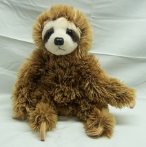 Douglas Cute &amp; Soft Brown Sloth 8&quot; Plush Stuffed Animal Toy - £13.78 GBP