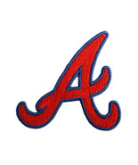 Atlanta Braves &quot;A&quot; World Series MLB Baseball Embroidered Iron On Patch - £6.70 GBP+
