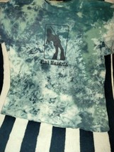 Liquid Blue Jimi Hendrix  Rock Concert  T Shirt Sz L Tye dye - $68.31