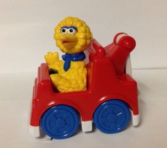 Tyco Sesame Street Big Bird Driving Tow Truck Rolling Toy ~ 1993 - £3.92 GBP