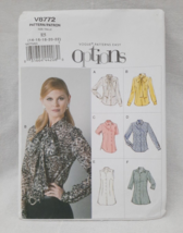 Vogue Easy Options V8772 ~ 6 Variations of Fitted Blouse  ~ Size 14-16-1... - £11.06 GBP