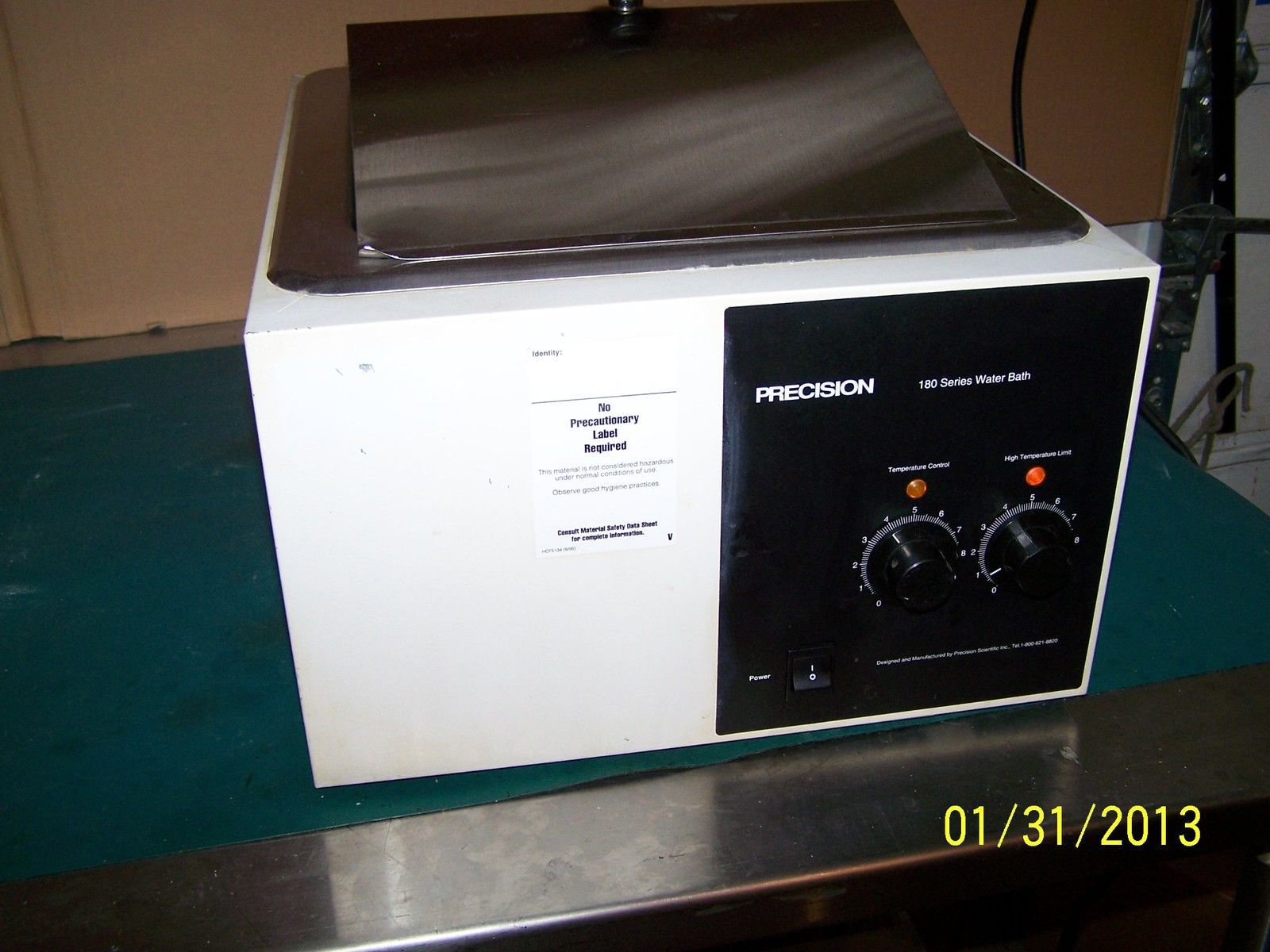 Precision Scientific 180 Series Water Bath Cat # 66648 100c - $270.00