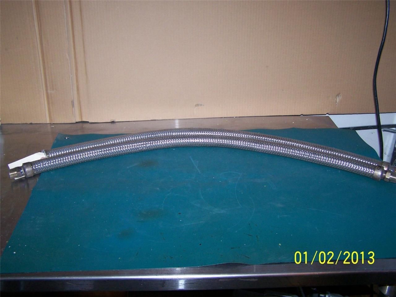 US Hose Corp.  Series  401H T316L Stainless Steel Braided Hose 3/4&quot; by 40&quot; - $99.00