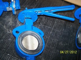 KEYSTONE Resilient  Wafer Butterfly Valve  2-1/2&quot; 316 ss Tim 805 Body CI... - $45.00