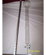 Chemglass Chromatography Column 500ml Reservoir 35/20 - $99.00
