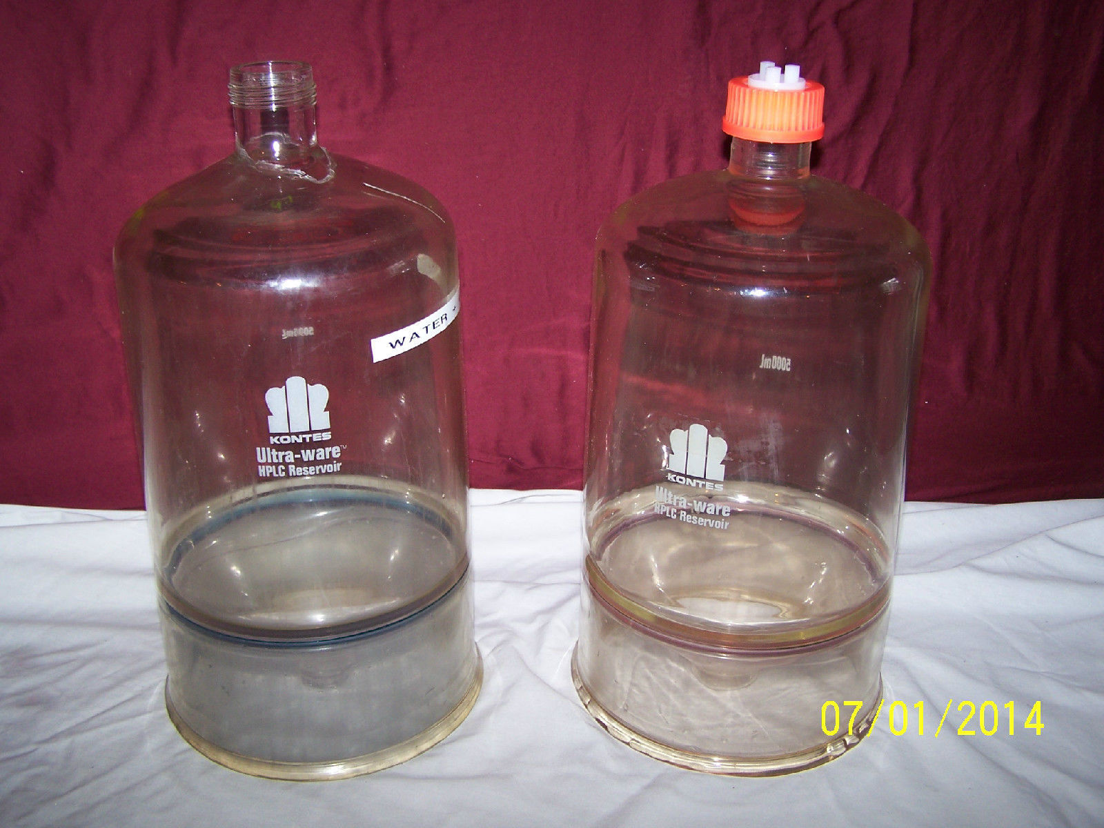 CHROMWARE TORNADO HPLC 5 Liter Reservoir with Red UV Safety Coating - $198.00