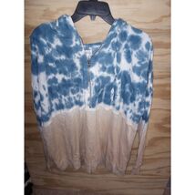 Women's Wonderly Beach Zip up Jacket Ocean Scenic Large - $13.50