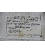 3/8-16 x 6-1/4 ASTM A193 B7 ALL THREAD STUDS W/2 A194 GRADE 2H HEAVY HEX... - $315.00