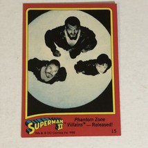 Superman II 2 Trading Card #15 Sarah Douglas Terence Stamp Jack O’Halloran - £1.58 GBP