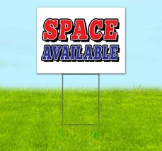 SPACE AVAILABLE 18x24 Yard Sign Corrugated Plastic Bandit USA STORAGE - £20.27 GBP+