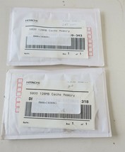 Lot Of 2 Hitachi 5800 128MB Cache Memory - Never Opened - £45.12 GBP