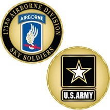 U.S Military Challenge Coin-173rd Airborne Division - £9.95 GBP